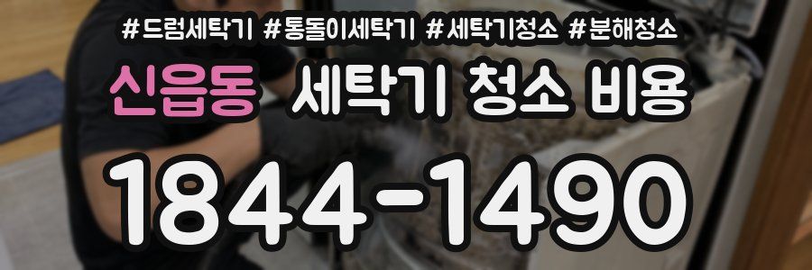 신읍동 세탁기 청소 비용