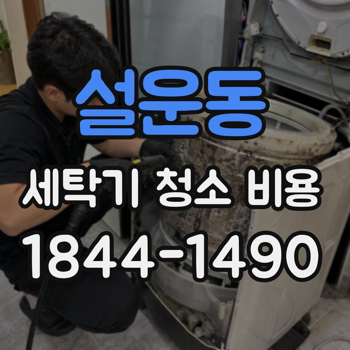 설운동 세탁기 청소 비용