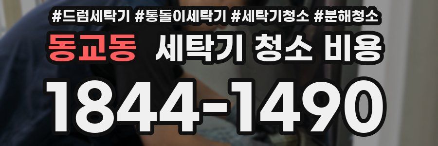 동교동 세탁기 청소 비용