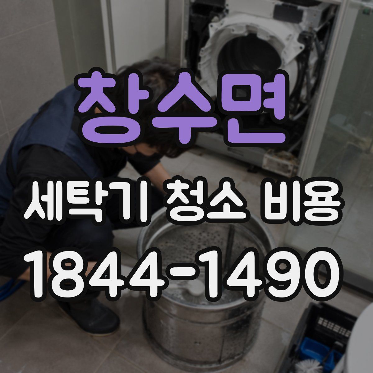 창수면 세탁기 청소 비용