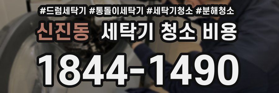 신진동 세탁기 청소 비용