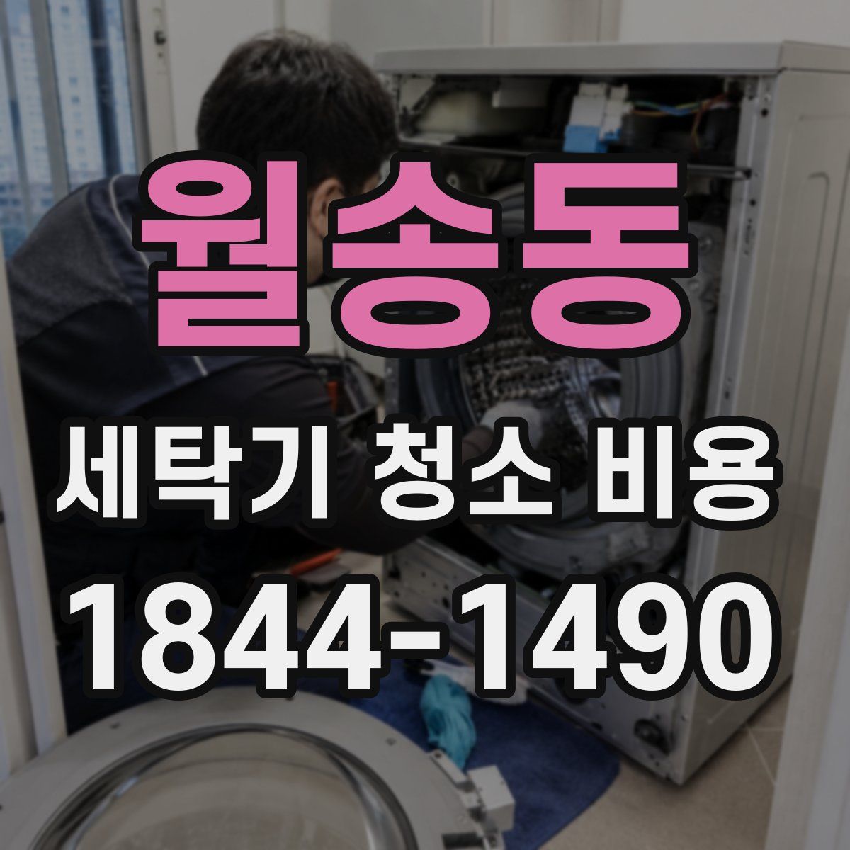 월송동 세탁기 청소 비용