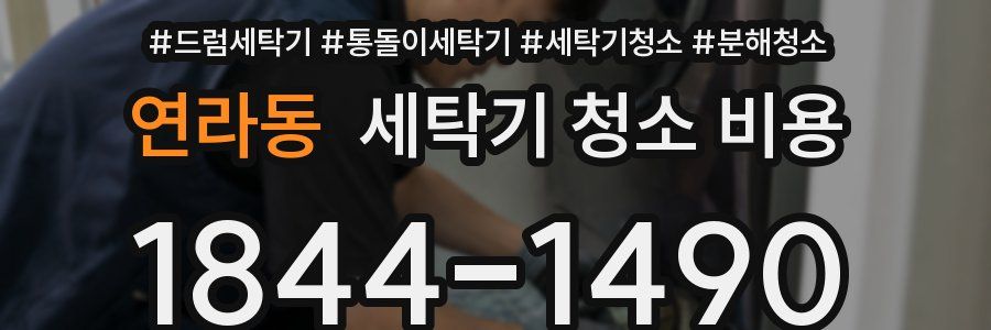 연라동 세탁기 청소 비용