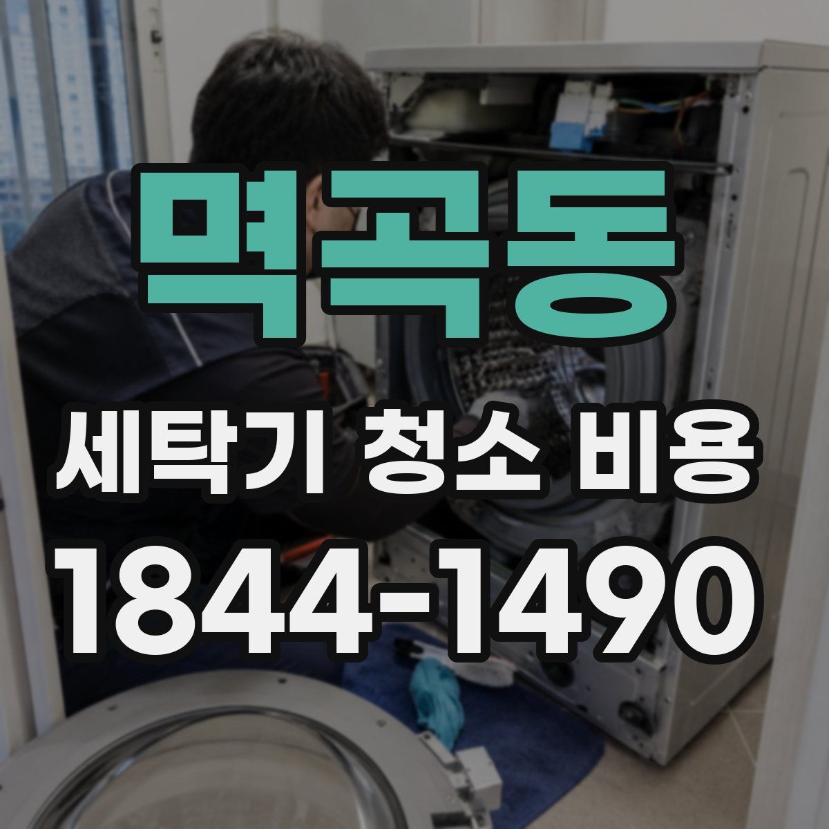 멱곡동 세탁기 청소 비용