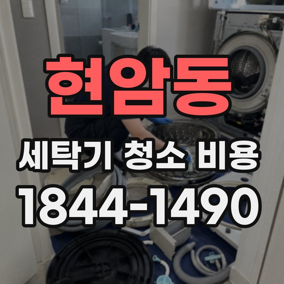 현암동 세탁기 청소 비용