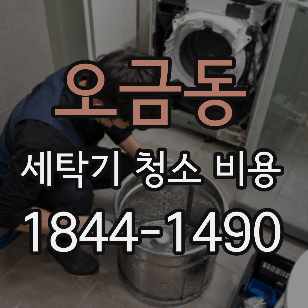 오금동 세탁기 청소 비용