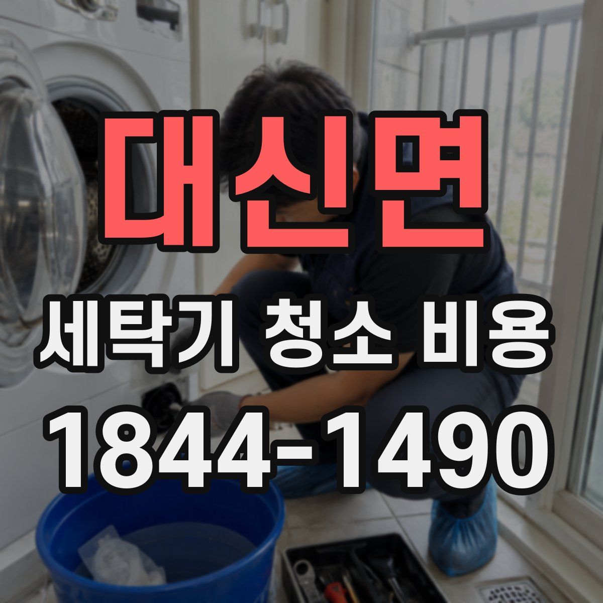 대신면 세탁기 청소 비용