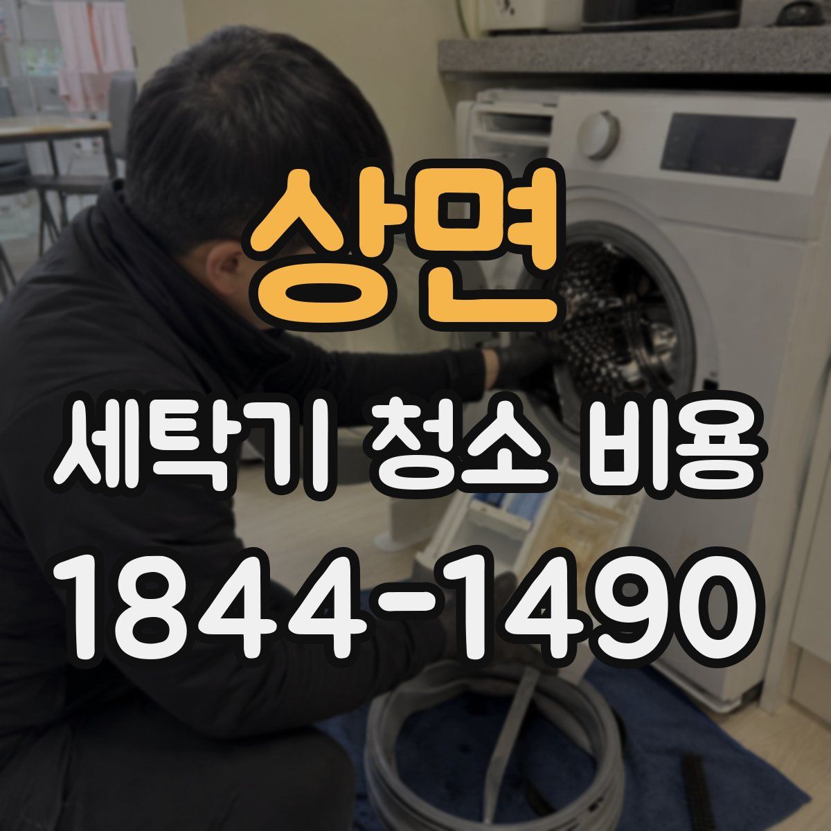 상면 세탁기 청소 비용