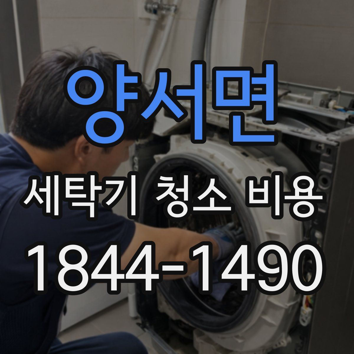 양서면 세탁기 청소 비용