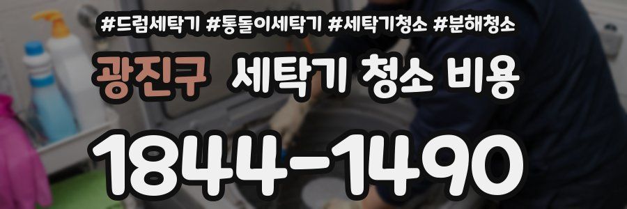 광진구 세탁기 청소 비용