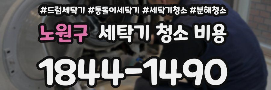 노원구 세탁기 청소 비용