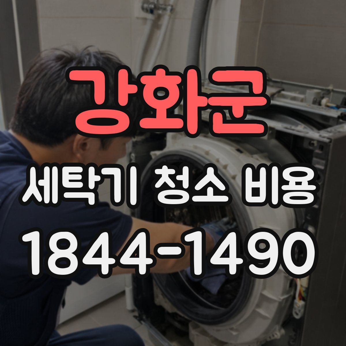 강화군 세탁기 청소 비용