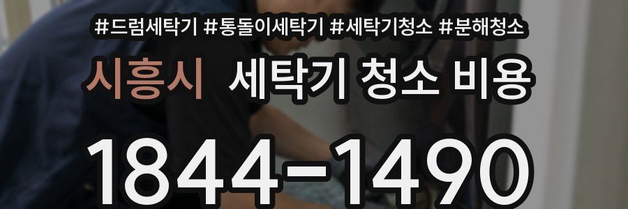 시흥시 세탁기 청소 비용