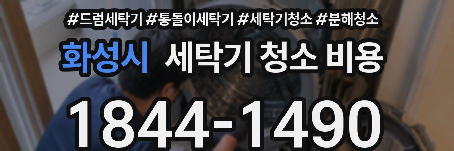 화성시 세탁기 청소 비용