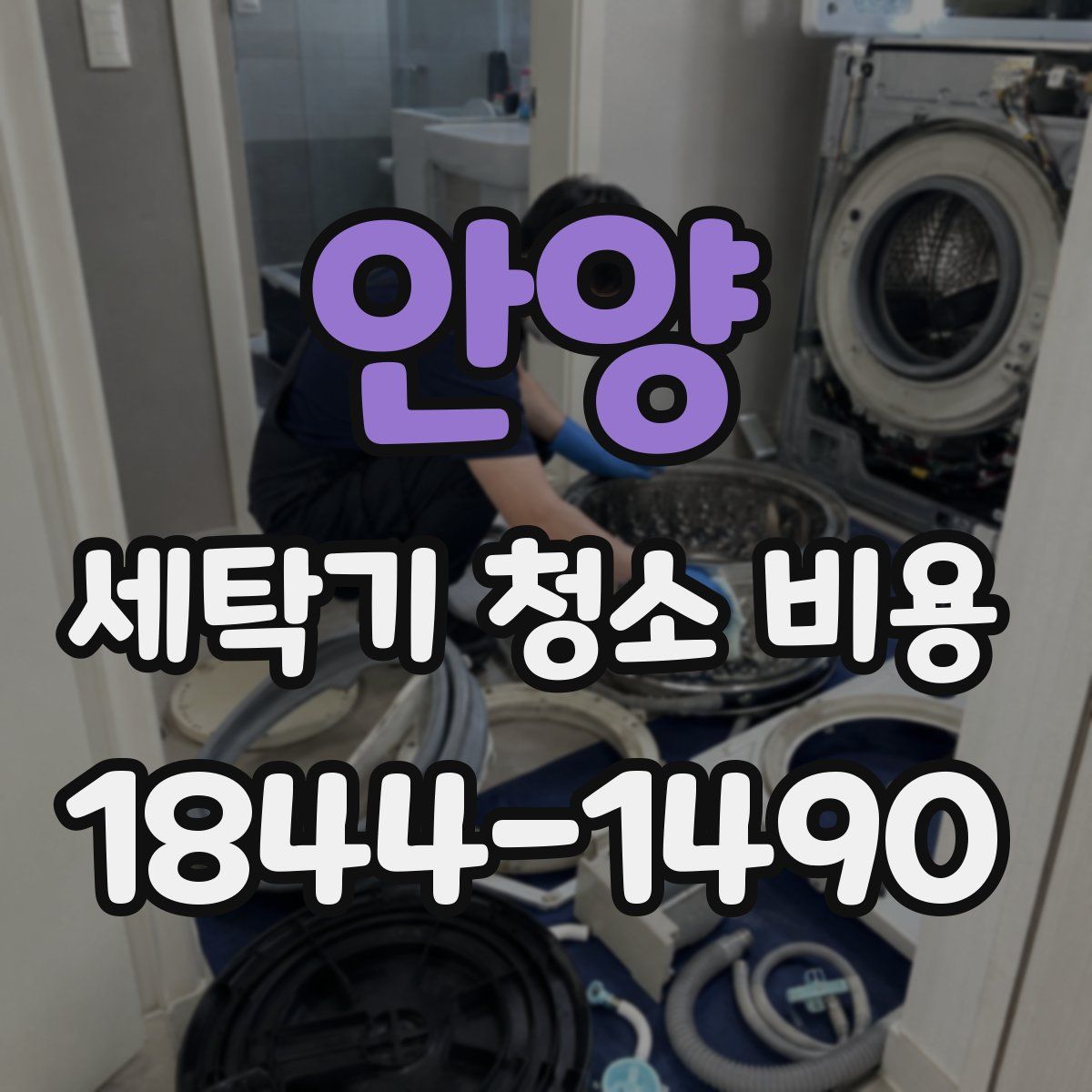 안양 세탁기 청소 비용