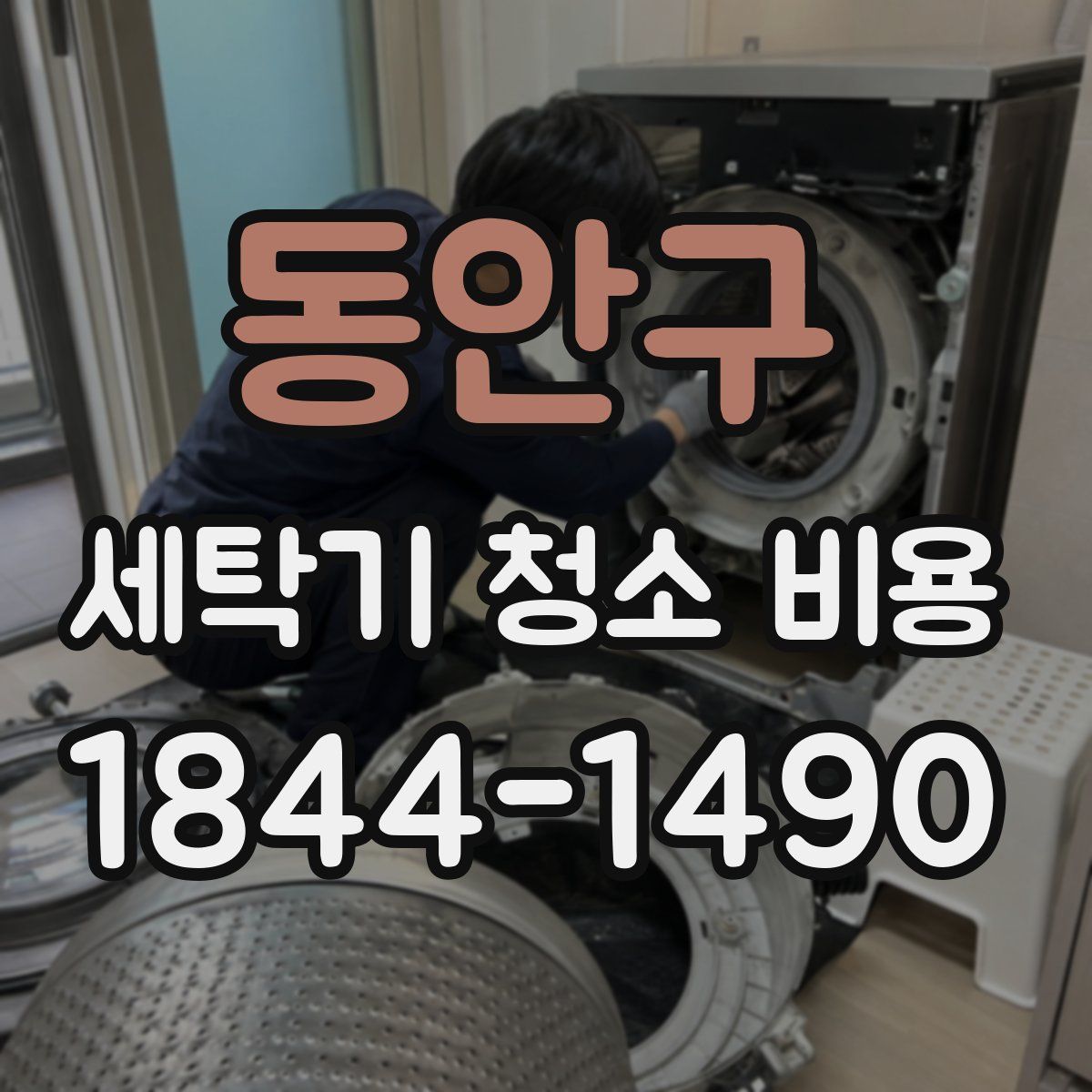 동안구 세탁기 청소 비용