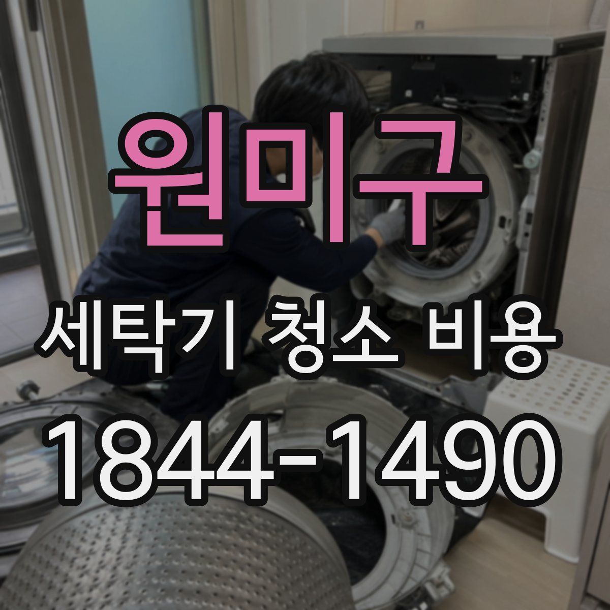 원미구 세탁기 청소 비용