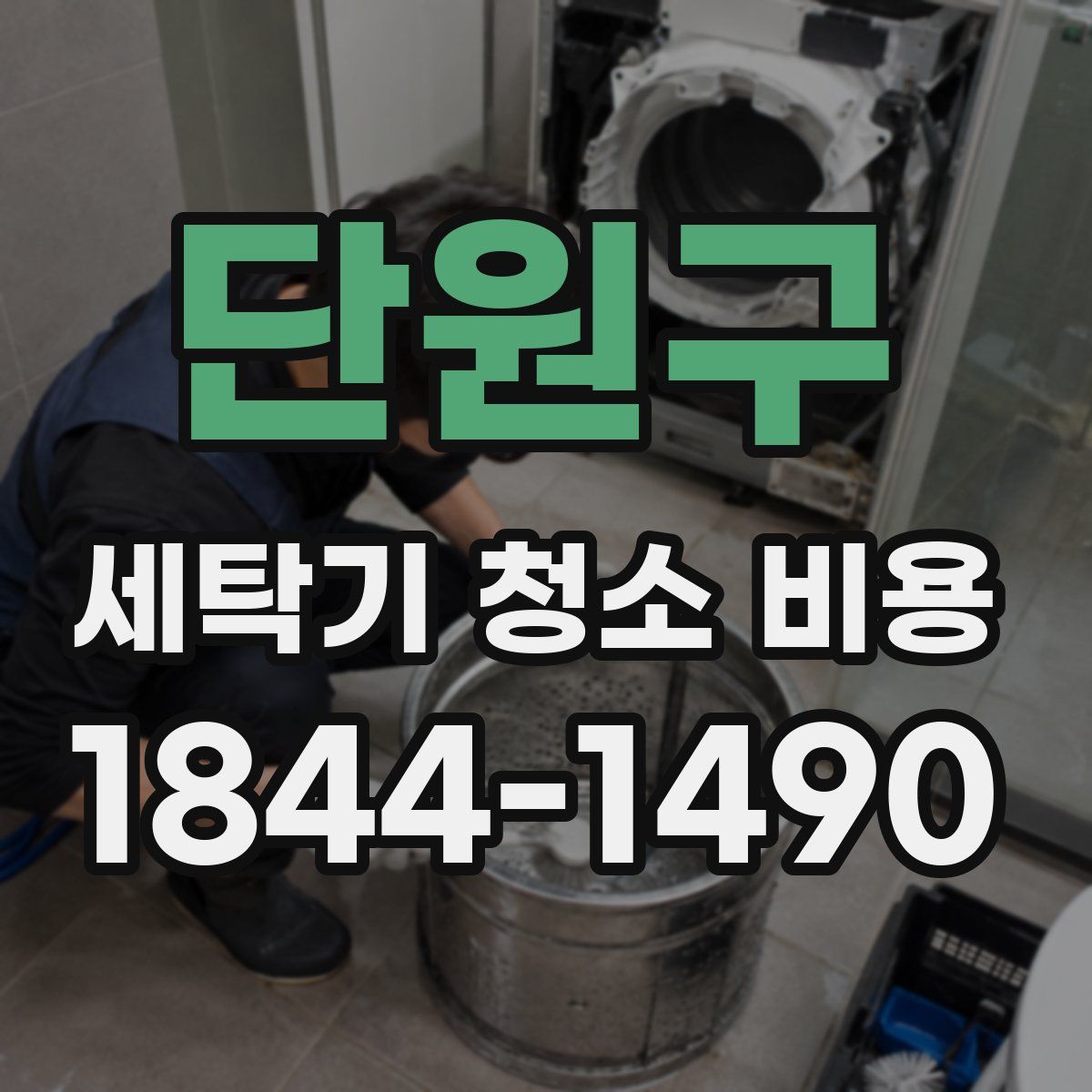 단원구 세탁기 청소 비용