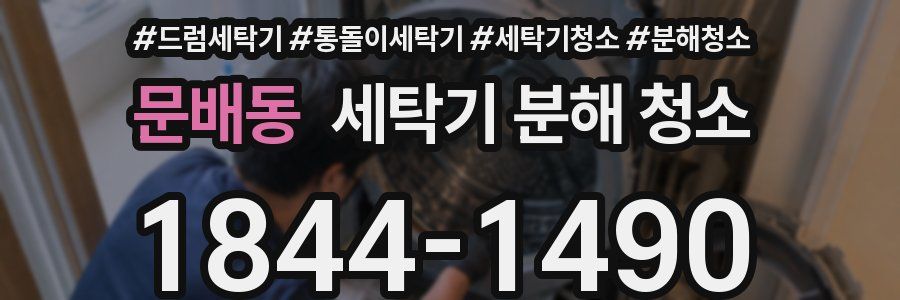 문배동 세탁기 분해 청소