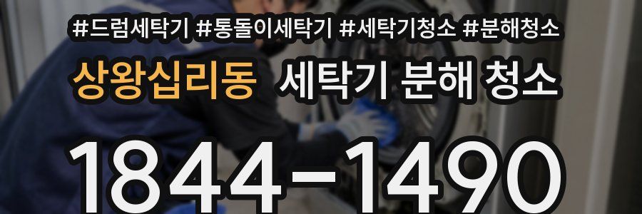 상왕십리동 세탁기 분해 청소