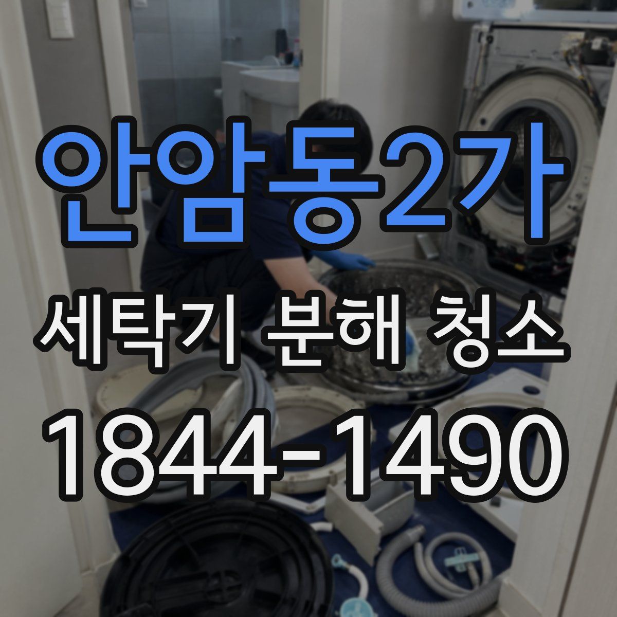 안암동2가 세탁기 분해 청소