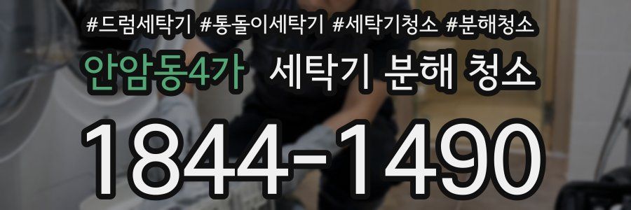 안암동4가 세탁기 분해 청소
