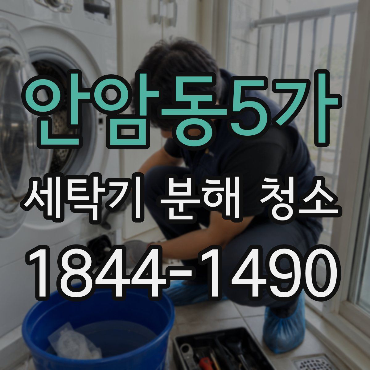 안암동5가 세탁기 분해 청소