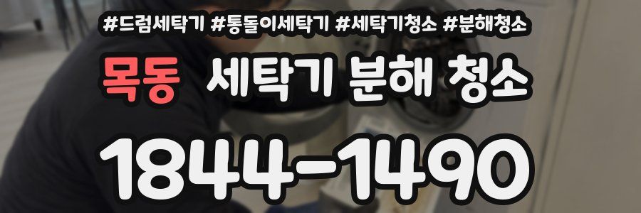 목동 세탁기 분해 청소