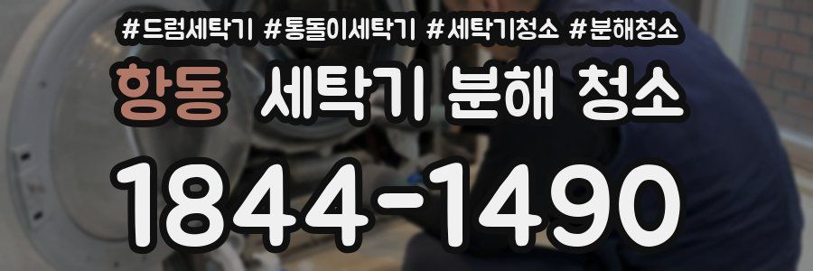 항동 세탁기 분해 청소