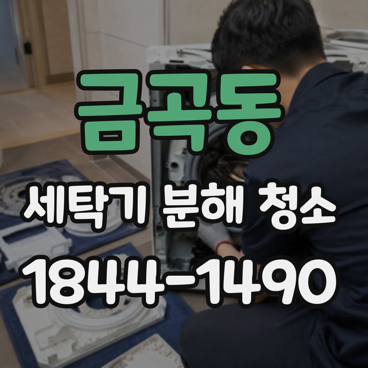금곡동 세탁기 분해 청소
