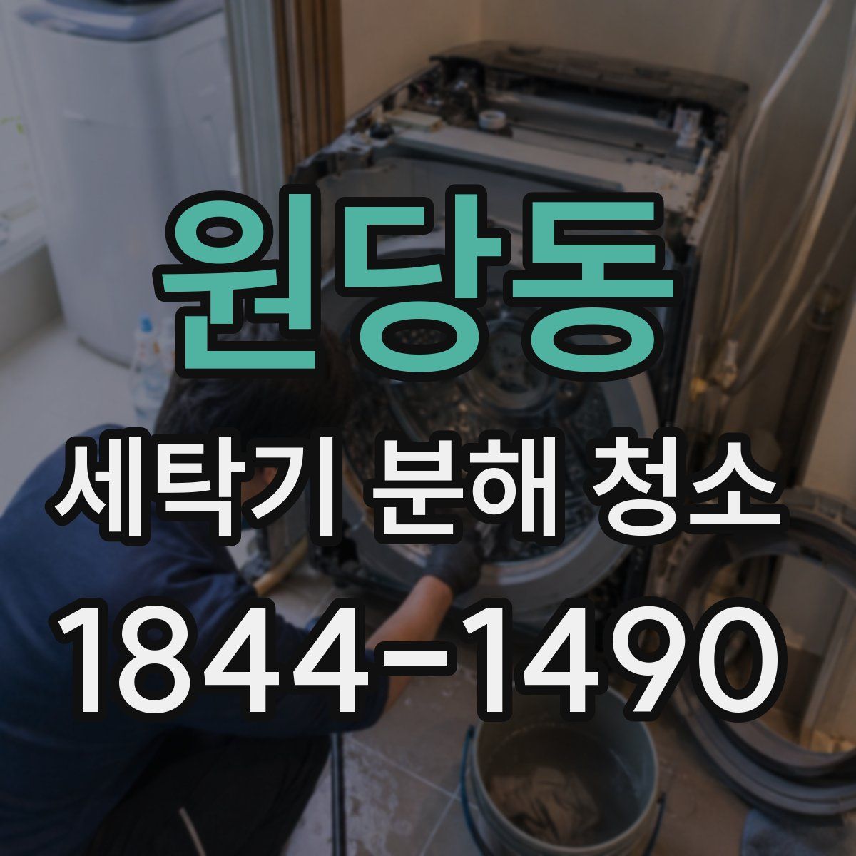 원당동 세탁기 분해 청소
