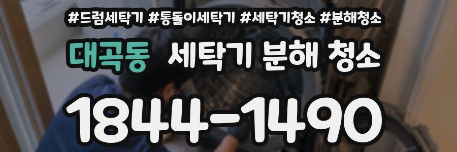 대곡동 세탁기 분해 청소