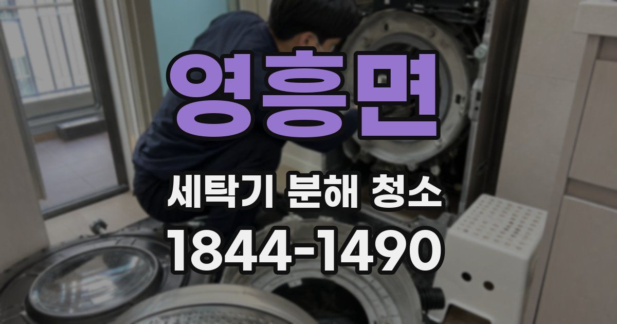 영흥면 세탁기 분해 청소