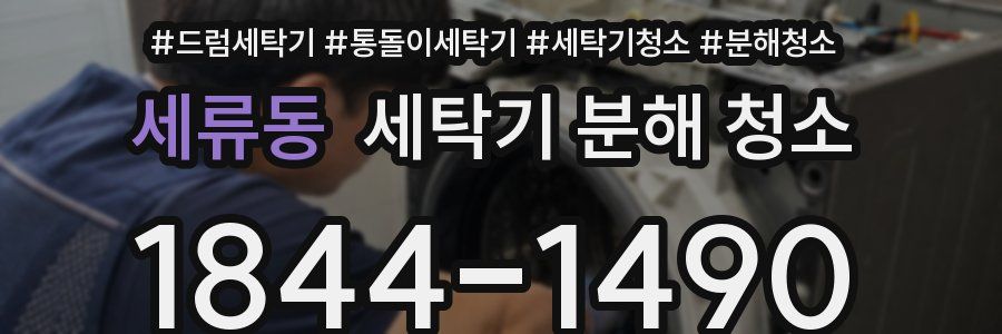 세류동 세탁기 분해 청소