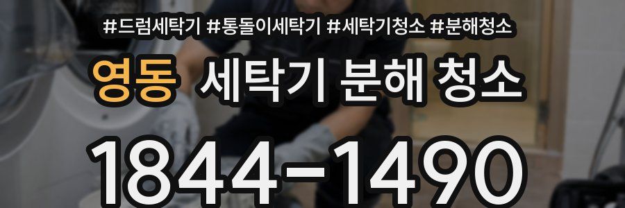 영동 세탁기 분해 청소