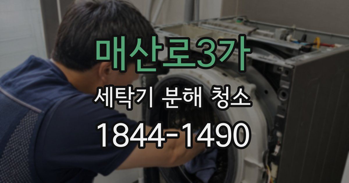 매산로3가 세탁기 분해 청소