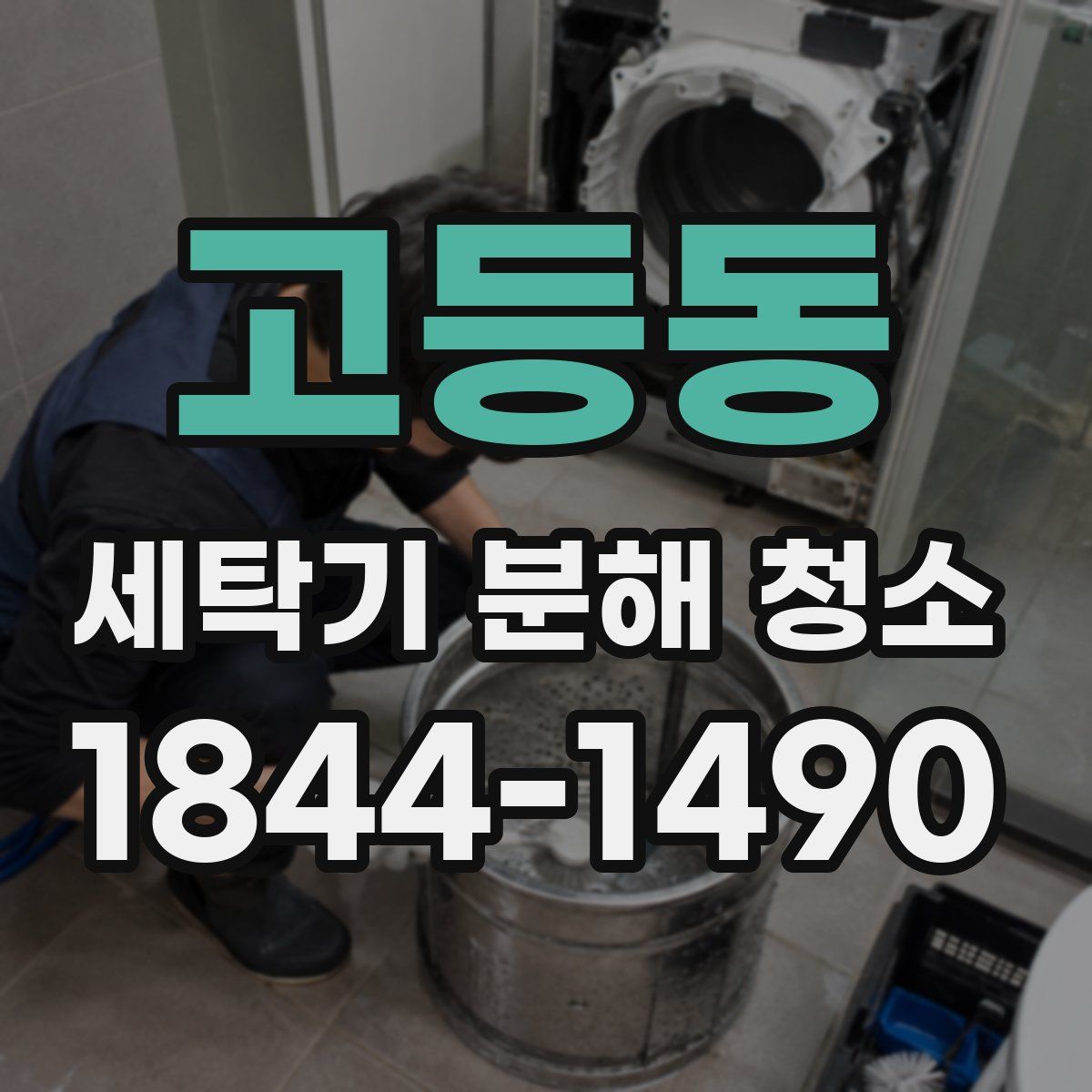 고등동 세탁기 분해 청소