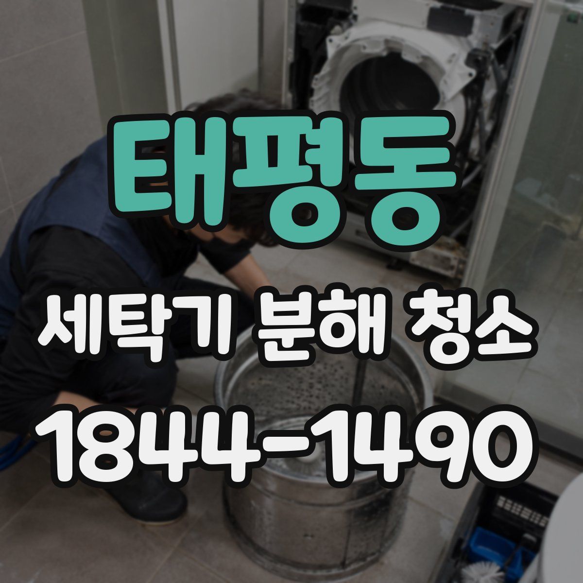 태평동 세탁기 분해 청소