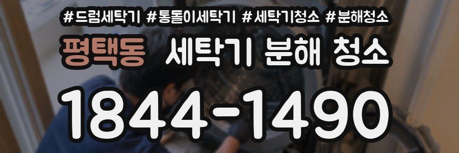 평택동 세탁기 분해 청소