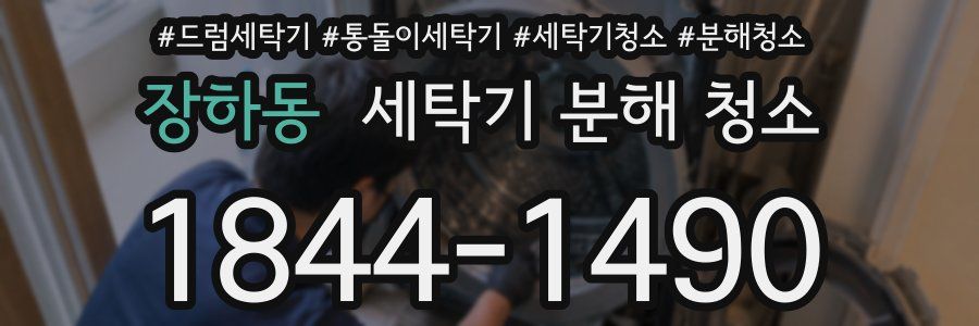 장하동 세탁기 분해 청소
