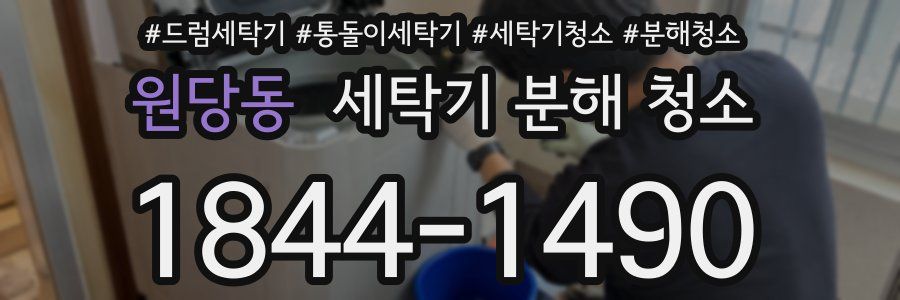 원당동 세탁기 분해 청소