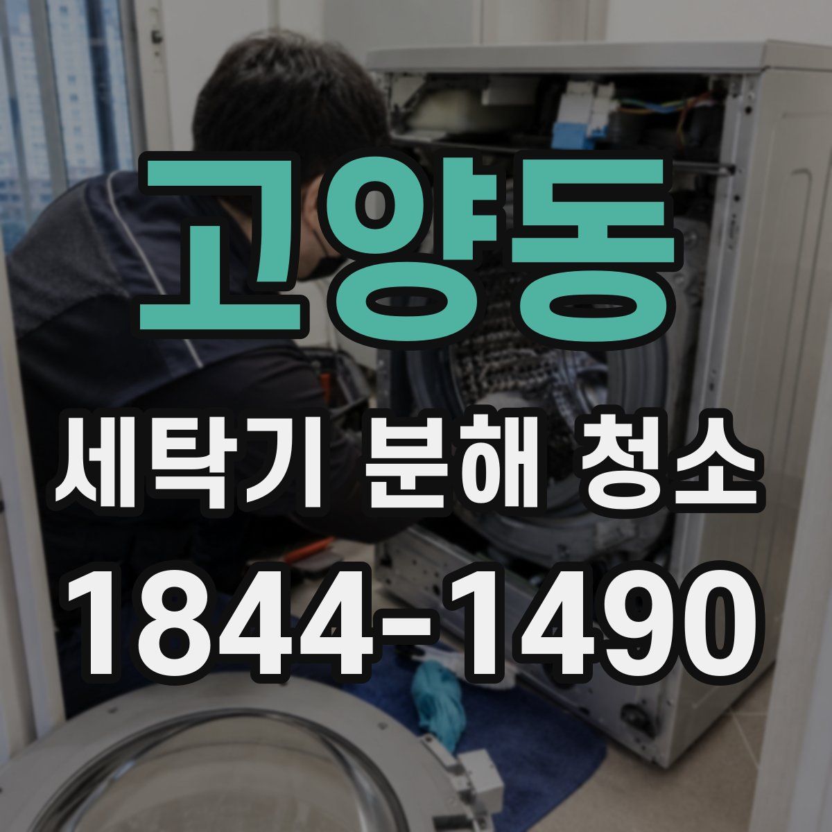 고양동 세탁기 분해 청소