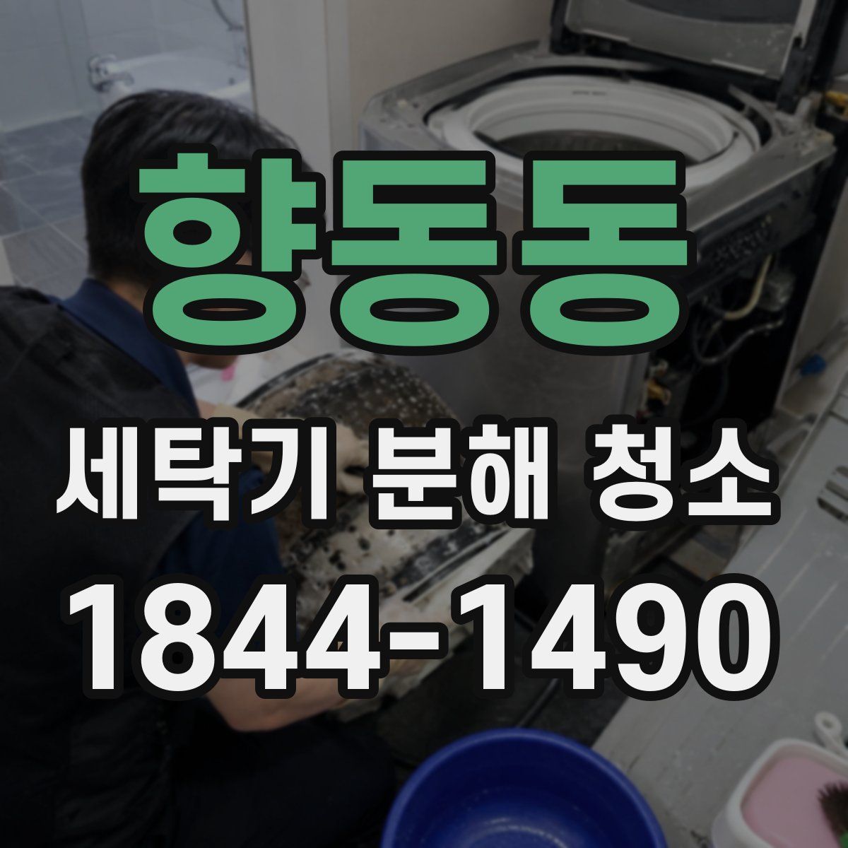향동동 세탁기 분해 청소