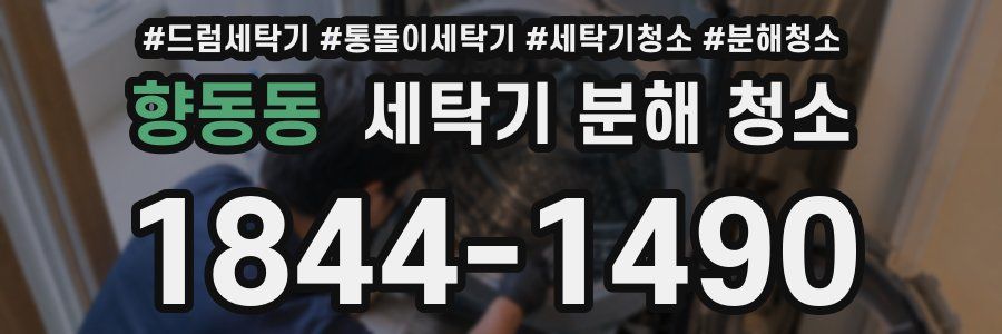향동동 세탁기 분해 청소