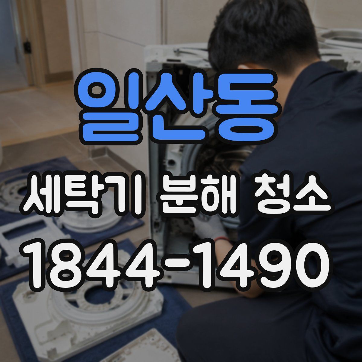 일산동 세탁기 분해 청소