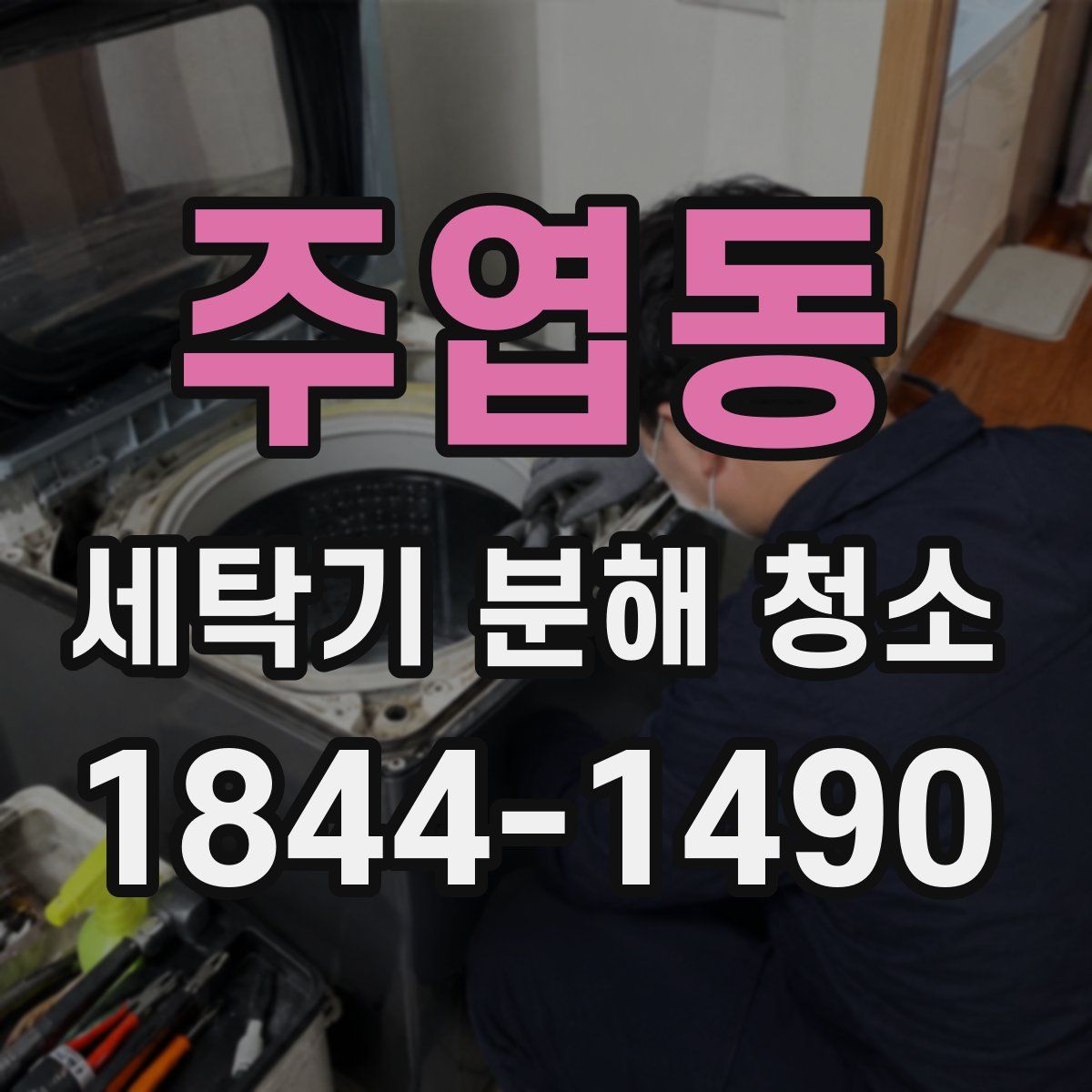 주엽동 세탁기 분해 청소