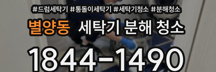별양동 세탁기 분해 청소