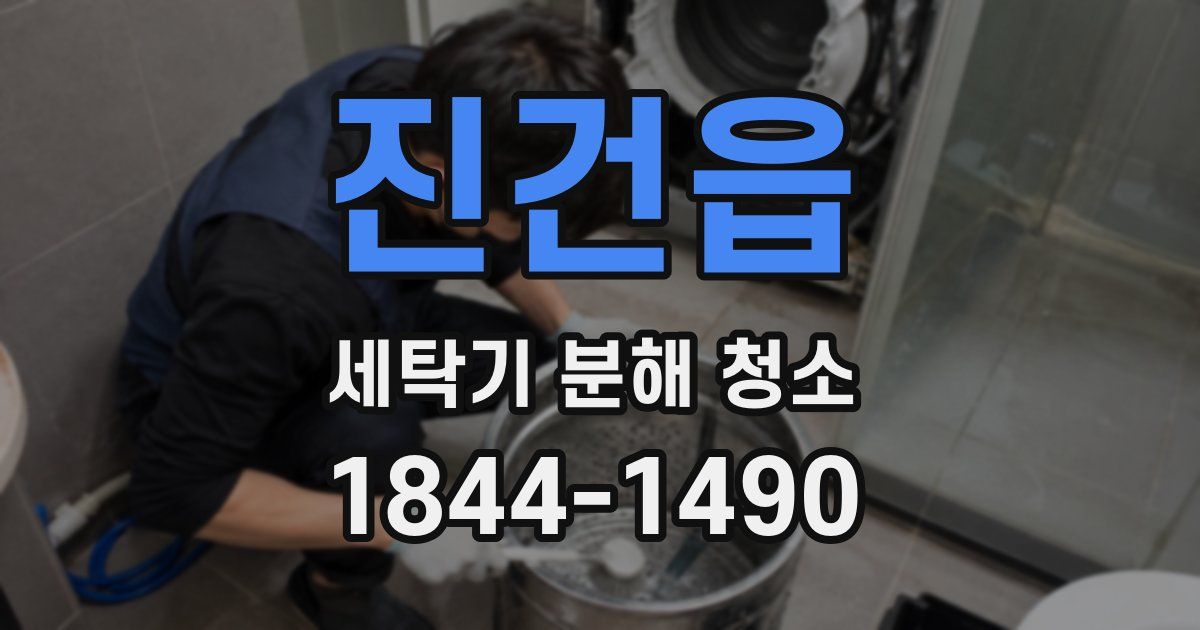 진건읍 세탁기 분해 청소