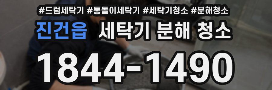 진건읍 세탁기 분해 청소