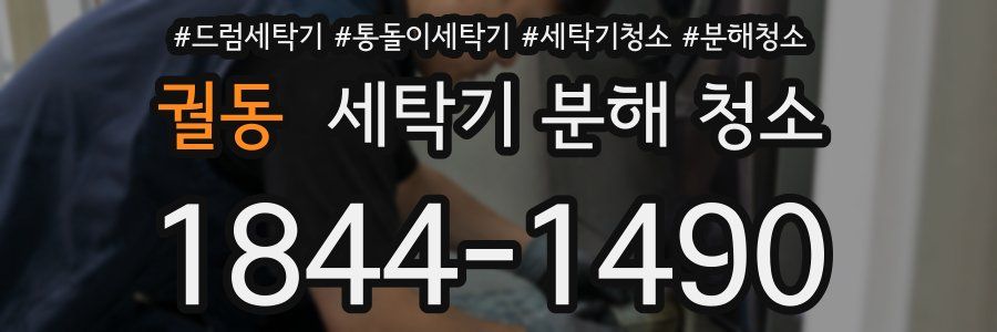 궐동 세탁기 분해 청소